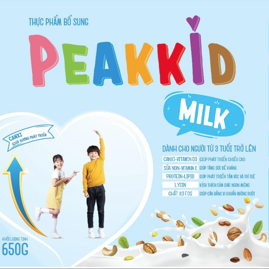 CÔNG BỐ HỒ SƠ SẢN XUẤT SỮA PEAKKID MILK